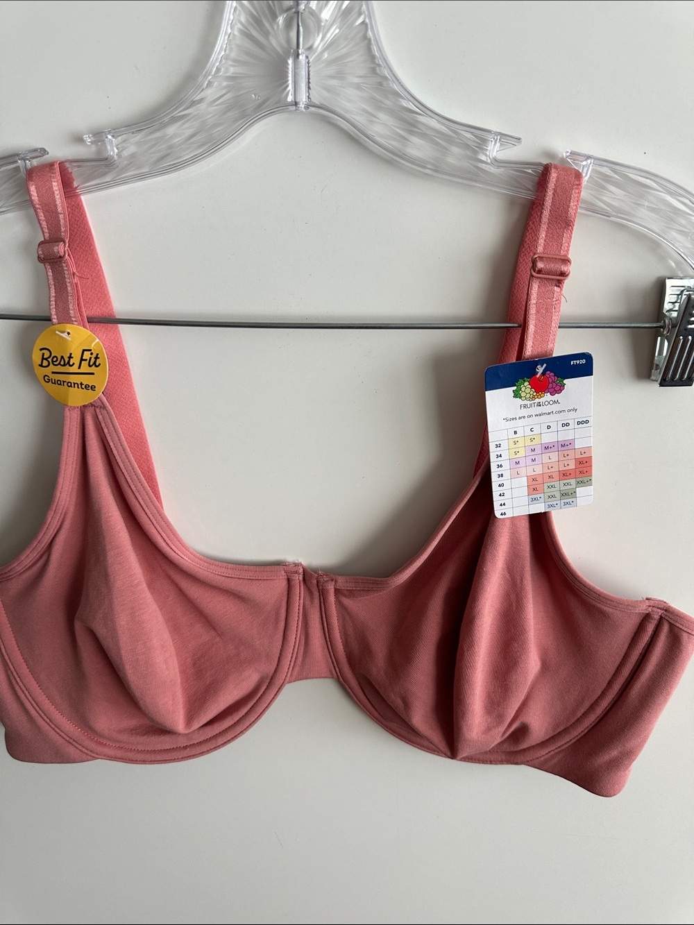 Women's Unlined Underwire Cotton Stretch Extreme Comfort Bra Size XL - Picture 3 of 10